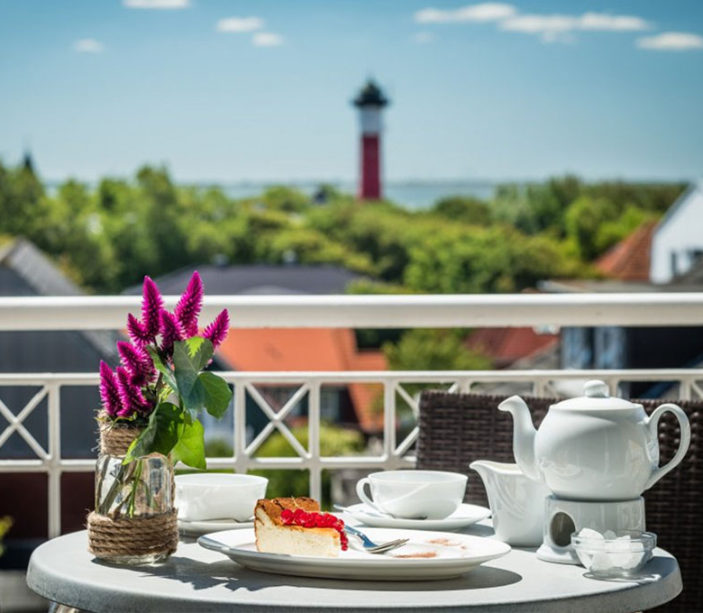 Teetied Strandhotel Gerken auf Wangerooge